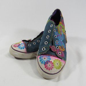 Stride Rite Flower Power Sneakers Kid’s Size 1.5M